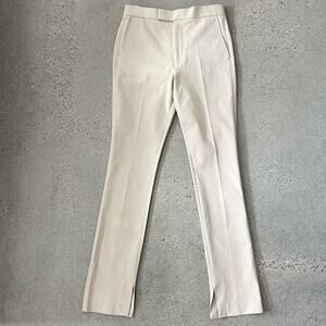 Helmut Lang Rider Legging Pant w/ Slit in Oatmeal